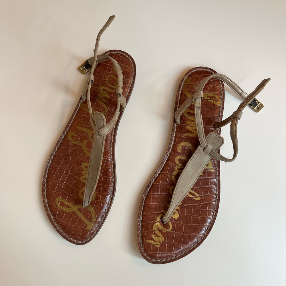 Sam Edelman camo green sandals